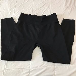 Pink workout pants legging high waist 7/8